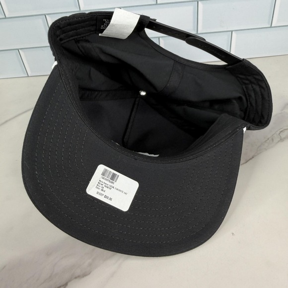 Travis Mathew Hat Cap Snap Back Black Country Club Rope Crest Mens One Size - Picture 10 of 14